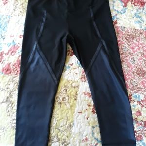 90 degree size large high waisted capri